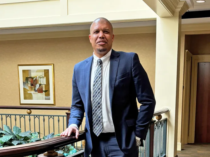 Portrait of NESB Cannabis Lender Eric Goodwine
